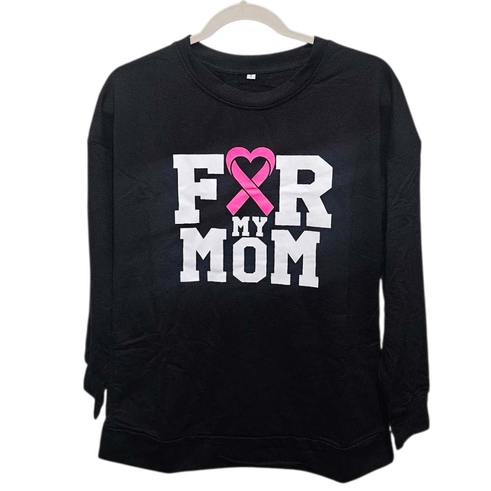 NWT 'For My Mom' Small Oversized Lightweight Sweatshirt - Picture 2 of 7